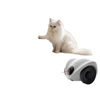Nouvelle caméra intelligente pour friandises pour chien avec laser, alimentation automatique, surveillance de la marche, audio bidirectionnel pour chien et chat, jouet robot compagnon à distance