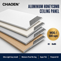 Panel Sarang Lebah Aluminium Penuh 4mm Berkualitas Tinggi, Ubin Dinding & Plafon, Ramah Lingkungan, Tahan Air, Tahan Api, Tahan Lama, Modern