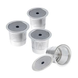 Filtro de cápsula K de taza de café redondo de acero inoxidable <span class=keywords><strong>reutilizable</strong></span> moderno ecológico UA2219 Compatible con <span class=keywords><strong>Keurig</strong></span> - Product Image 2