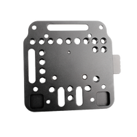 Plaque de montage en V femelle universelle Kit de plaque de verrouillage en V Assemblage rapide pour la batterie Rod V-Lock V-Mount