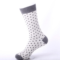 Chaussettes de sport décontractées en coton à motif pois, avec logo personnalisé, pour femmes, RIHO SK181, respirantes, pour tous les jours