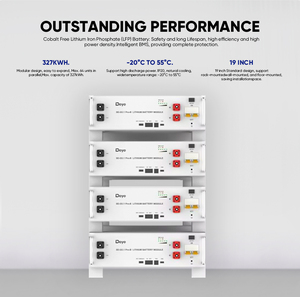 Deye 15kwh 20kwh 30kwh 40kwh pin lithium Se-g5.1 hệ thống năng lượng mặt trời pro-b điện áp thấp 51.2V 100AH - Product Image 3