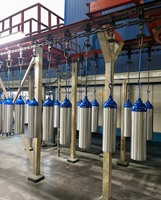 Bouteille de gaz en aluminium pour oxygène médical 10L 9KG, réservoir d'oxygène haute pression pour hôpital, soins à domicile et secours d'urgence