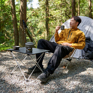 Tavolo da campeggio esterno Mobi giardino in lega di alluminio pieghevole portatile Super leggero semplice tavolo quadrato in cima alla <span class=keywords><strong>montagna</strong></span> - Product Image 6