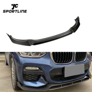 De fibra de carbono X3 parachoques delantero del labio para <span class=keywords><strong>BMW</strong></span> X3 G01 xDrive20i xDrive30i <span class=keywords><strong>M40i</strong></span> deporte de 4-puerta 2018-<span class=keywords><strong>2020</strong></span> - Product Image 1