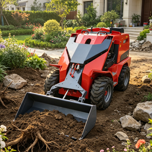 Produit en promotion : <span class=keywords><strong>Mini</strong></span>-chargeuse compacte sur pneus, 4 roues motrices, diesel, petite chargeuse compacte sur pneus - Product Image 6