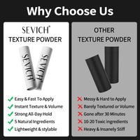 Poudre Coiffante Volumisante et Texturisante Effet Naturel Longue Durée avec Logo Personnalisé pour Hommes et Femmes