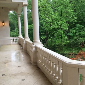 Diseño Popular y mármol balaustrada de piedra escalera <span class=keywords><strong>terraza</strong></span> balaustrada - Product Image 1