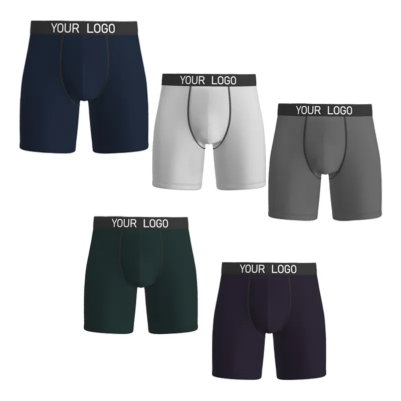 Hot Shorts personnalisés sous-vêtements imprimés sous-vêtements décontractés pour hommes grande taille boxeurs caleçons courts boxeurs