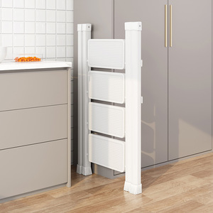 Escalera Plegable de 4 Peldaños, Portátil, Tipo A, Reforzada, con Peldaños Antideslizantes para Uso Doméstico - Product Image 2