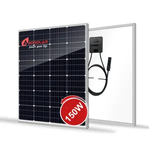 Prezzo all'ingrosso Mono 150 Watt pannelli solari 80W 100W 150 W 200W pannello solare fotovoltaico per sistema di montaggio