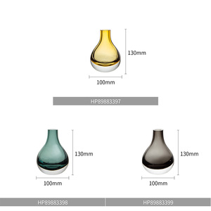 Forma fatta <span class=keywords><strong>a</strong></span> mano di <span class=keywords><strong>zucca</strong></span> statuetta piccolo colorato di <span class=keywords><strong>zucca</strong></span> con perline pavimento per auto vaso di fiori da tavolo per Deco - Product Image 4