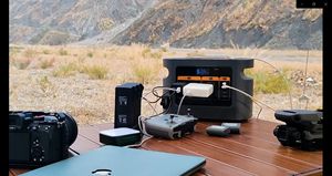 Pylon Portable 300W/600W/700W Lithium batterie Kraftwerk Lifepo4 Solar panel & Taschenlampe Home & Outdoor Lade generator - Product Image 4