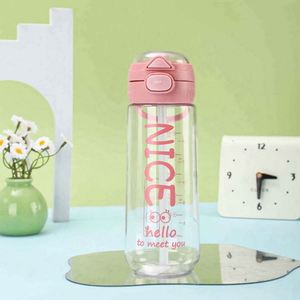 JUPENG Brand Straw Water <b>Bottle</b> With 650Ml Capacity and PC Plastic Material for Adults - Product Image 5
