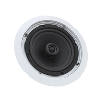 Altavoz de Techo de Doble Canal con División de Frecuencia, Carcasa de Plástico Ligera, Sonido Nítido, Sistema de Audio Doméstico Inteligente y Moderno