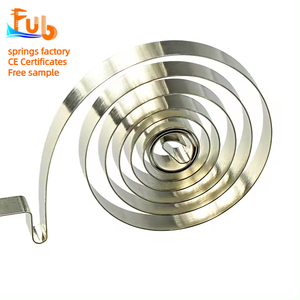 Özelleştirilmiş yaylar Oem sac Metal yassı paslanmaz çelik <span class=keywords><strong>Spiral</strong></span> bobin saat sabit yaylar - Product Image 1