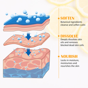 ELAIMEI vente en gros 100ml adoucissant les callosités élimine les peaux mortes pour un gommage instantané des pieds avec de l'huile d'orange pour les peaux sèches et fissurées - Product Image 5