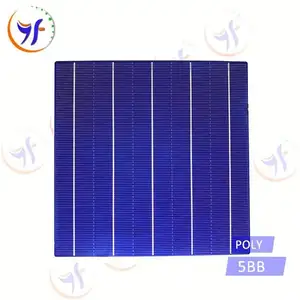 Vente Cellule Photo voltaique Solarzelle Zellen mit höchster Effizienz in Indien Hersteller Poly kristallin Zum Verkauf Silizium Preis