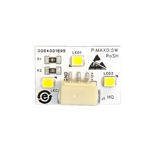 Panneau lumineux LED pour réfrigérateur Haier 12V 3 lampes lumière blanche 0064001895 - Product Image 1
