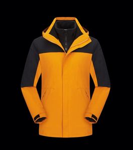 Design Classic Winter <b>Jackets</b> for Men Waterproof Windproof with Zipper Closure Breathable Print Pattern Plus Size Blouson - Product Image 1