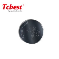 Pila de botón de óxido de plata de 1,55 V SR44SW V303 SR1154