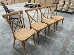 Chaises en bois à dossier croisé <span class=keywords><strong>pour</strong></span> événements, hôtels, banquets, mariages, villas et parcs – Design moderne, durables, parfaites <span class=keywords><strong>pour</strong></span> la <span class=keywords><strong>location</strong></span> en gros - Product Image 2