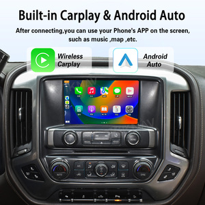 Decodificador de Auto con Android 13 para Chevrolet Silverado/GMC SIERRA 2014-2018, CarPlay, Android Auto, GPS, Navegación, Reproductor Multimedia - Product Image 4