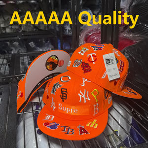 2025 cappellini originali NY Era nuovo berretto da Baseball da uomo a 6 pannelli classico Vintage a tesa piatta chiuso Gorras - Product Image 4