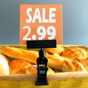 <span class=keywords><strong>ค</strong></span>ลิปหนีบป้ายราคาพลาสติกสีดำแบบปรับได้ <span class=keywords><strong>ส</strong></span>ำหรับตะกร้า ถาด ชั้นวางสิน<span class=keywords><strong>ค</strong></span>้า แสดง<span class=keywords><strong>ส</strong></span>ิน<span class=keywords><strong>ค</strong></span>้า ขายปลีก <span class=keywords><strong>สั่ง</strong></span>ซื้อจำนวนมาก - Product Image 1