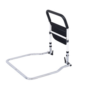 Barandilla de Apoyo para Cama, 56 cm de Altura, Negra, para Personas Mayores y Mujeres Embarazadas, Uso Familiar - Product Image 1