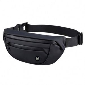 Multi Compartment 900D Membrane Waterproof Sports Organizer Waist Belt <b>Bag</b> Crossbody Fanny Pack - Product Image 5