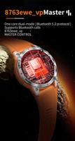 Montre connectée Bt5.2, étanche IP68, GPS, boussole, appareil portable sportif pour hommes et femmes