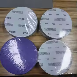 अपघर्षक डिस्क 125 मिमी बैंगनी ओएम सैंडिंग डिस्क 5 इंच 60 ~ 800 # सिरेमिक एल्युमिना सैंडपेपर डिस्क - Product Image 6