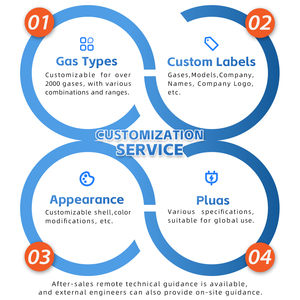 MST 410 Multi Draagbare <span class=keywords><strong>4</strong></span>-in-1 Multigaslekdetector voor EX/O2/H2S/CO/O3/NO2/SO2/NH3/HCL/CO2/HCN/VOC in plaats van BW Microclip - Product Image 6