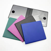 Portefeuille de documents de voiture en PVC avec logo personnalisé, pliable, porte-assurance automobile, organiseur de documents de véhicule fin, pochette pour documents d'immatriculation