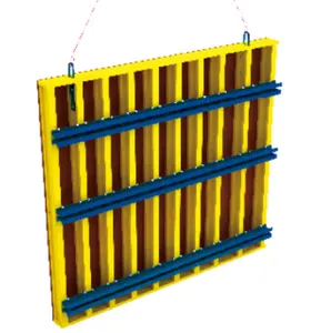 中国供应商高质量和可重复使用的H20木梁模板，用于墙柱和平板模板