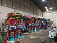 Nouvelle machine de jeu d'arcade de boxe à monnayeur, simulateur de force de frappe, borne d'arcade pour centres commerciaux et lieux de divertissement