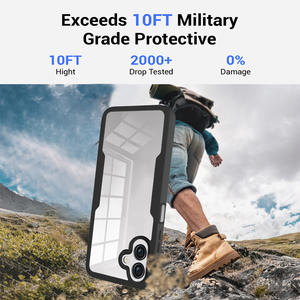 <span class=keywords><strong>Coque</strong></span> A06 avec protecteur d'écran intégré, <span class=keywords><strong>coque</strong></span> de téléphone portable 360 TPU + PC pour <span class=keywords><strong>Samsung</strong></span> Galaxy A05 A15 A25 A35 A55 A16 A06 - Product Image 6