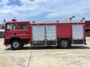 Camión de Bomberos de 8 Metros Cúbicos con Tanque de Espuma de Acero Inoxidable 304 Anticorrosión 4x2, Vehículo Contra Incendios con Capacidad de 8000L de Agua y Espuma - Product Image 6
