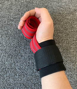 2026 Wholesale Custom Logo Non Slip Gym Lifting <b>Straps</b> Fitness Wrist Wraps Padded Weight Lifting Wrist <b>Strap</b> for Men - Product Image 4