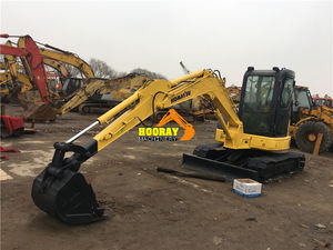 Mini-pelle Komatsu PC 50MR d'occasion de haute qualité, 5 tonnes, petite machinerie de terrassement, PC55MR, PC55, PC 50 en stock - Product Image 2