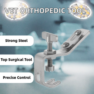 Pinza Quirúrgica Ortopédica de Acero Inoxidable, Instrumento Manual con Certificación CE Clase I para Uso Veterinario - Product Image 2