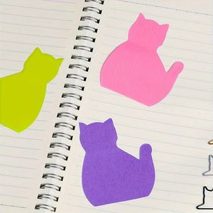 Notas Adhesivas con Forma de Animales Adorables, Imprescindibles para la Vuelta al Trabajo, Uso en el Hogar y la Oficina Para estudiantes: grabar recordatorios, tomar notas, marcar información - Product Image 4