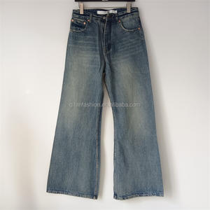 कस्टम परेशान वॉश डेनिम पैंट पैंट पैंट पैंट पैंट पैंट पैंट पुरुषों के लिए - Product Image 1