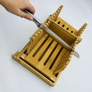 ชั้นวางหั่นขนมปังไม้ไผ่แบบพับได้ ดีไซน์เรียบง่ายทันสมัย - Product Image 2