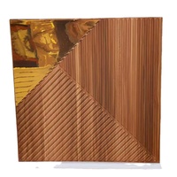 Panneaux muraux 3D en PVC modernes : Revêtement mural décoratif imperméable pour les maisons et les hôtels