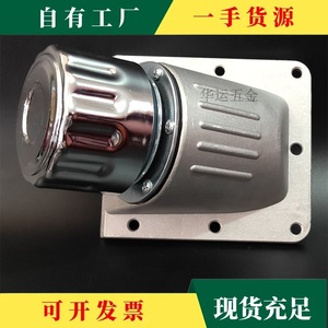 Capuchon d'entrée d'huile en alliage d'aluminium Quq 2 avec grille métallique montée latéralement pour réservoir d'huile hydraulique - Product Image 4