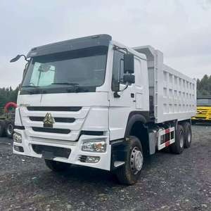 รถบรรทุกดัมพ์มือสอง Howo 6x4 เครื่องยนต์ดีเซล Weichai สำหรับงานหนัก บรรทุกหิน ทราย และงานเหมือง - Product Image 4