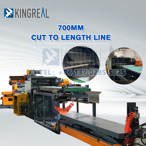 Ligne de découpe à la longueur compacte pour bobines, machine de découpe à la longueur pour métaux, ligne de découpe et d'emboutissage pour tôles métalliques - Product Image 4
