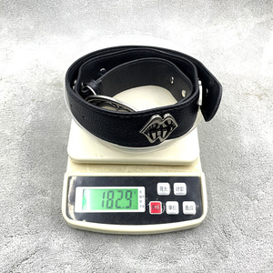 Nuova Cintura in Pelle PU di Qualità, Stile HipHop Punk con Labbra e Lingua, Cintura Unica da Cowboy per Uomo, Design Y2K Gotico con Borchie - Product Image 6